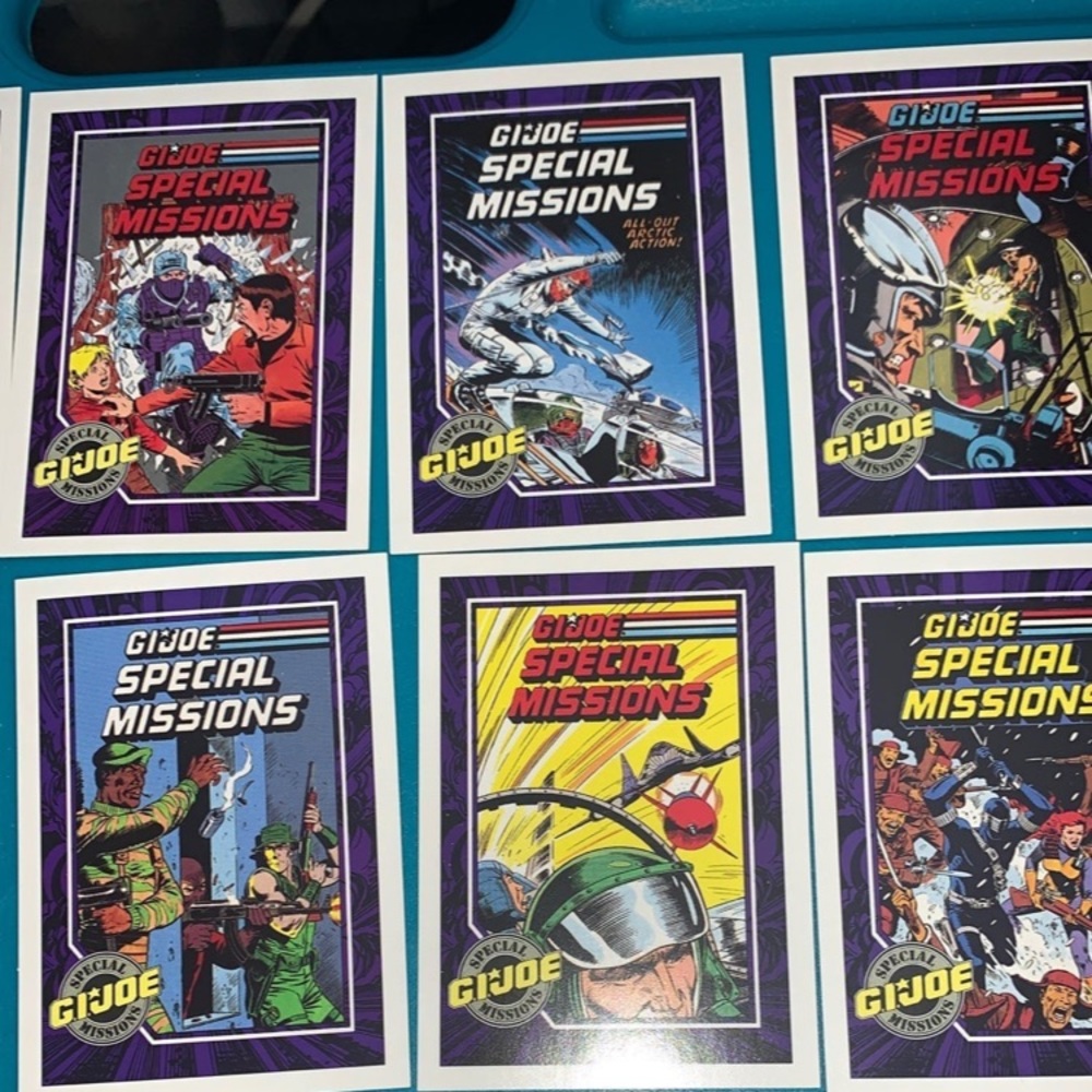 72 cards 1991 G.I. Joe trading cards
